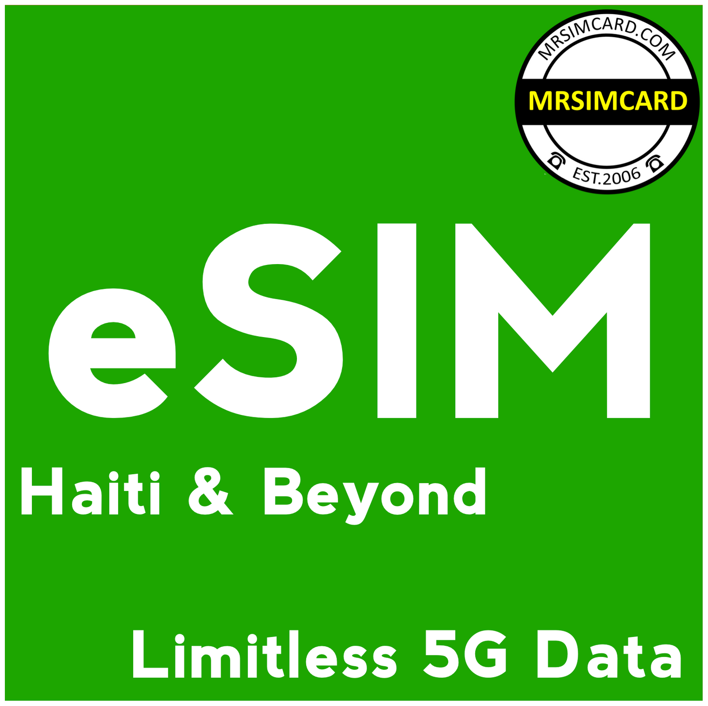 Haiti Data Only eSIM