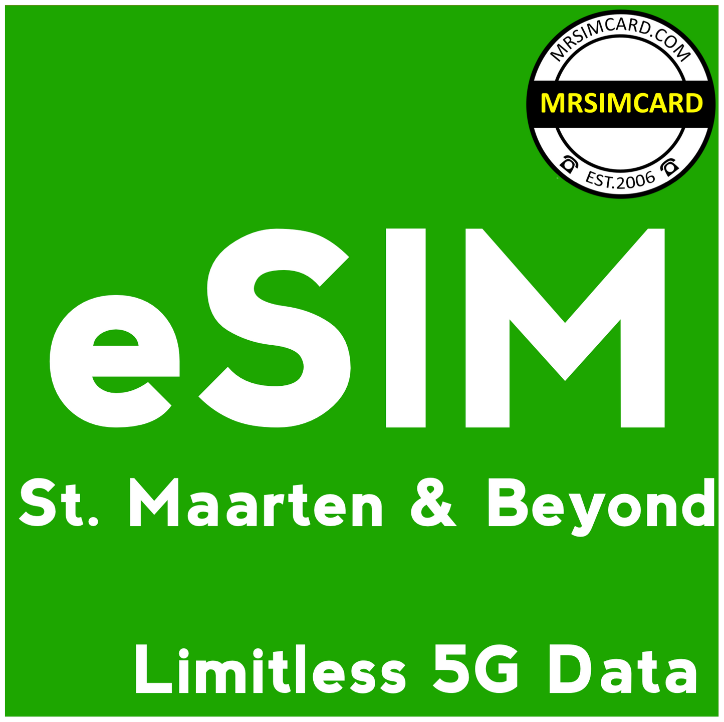 St. Maarten Data Only eSIM