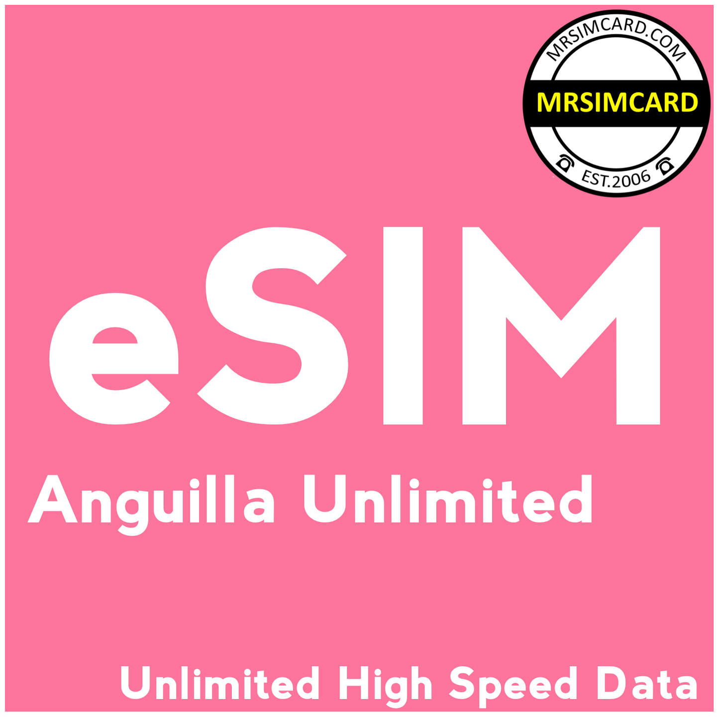 Anguilla Unlimited Data Only eSIM