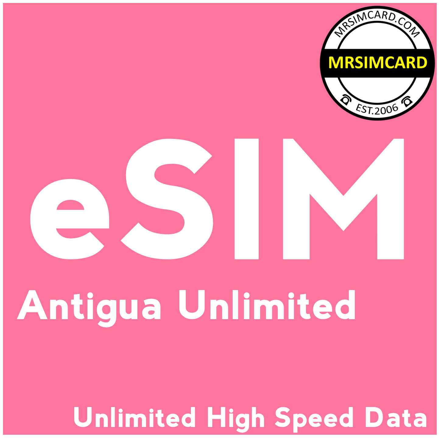 Antigua Unlimited Data Only eSIM