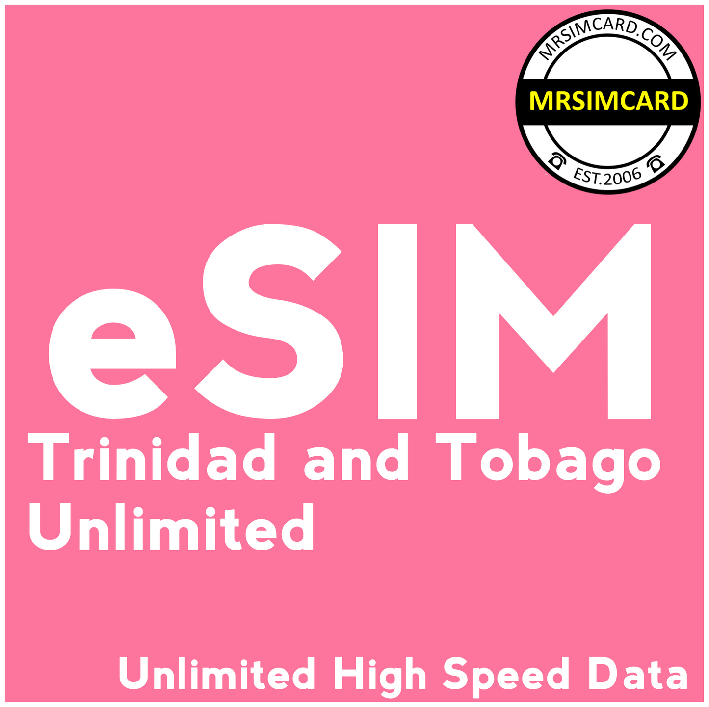 Trinidad Unlimited Data Only eSIM