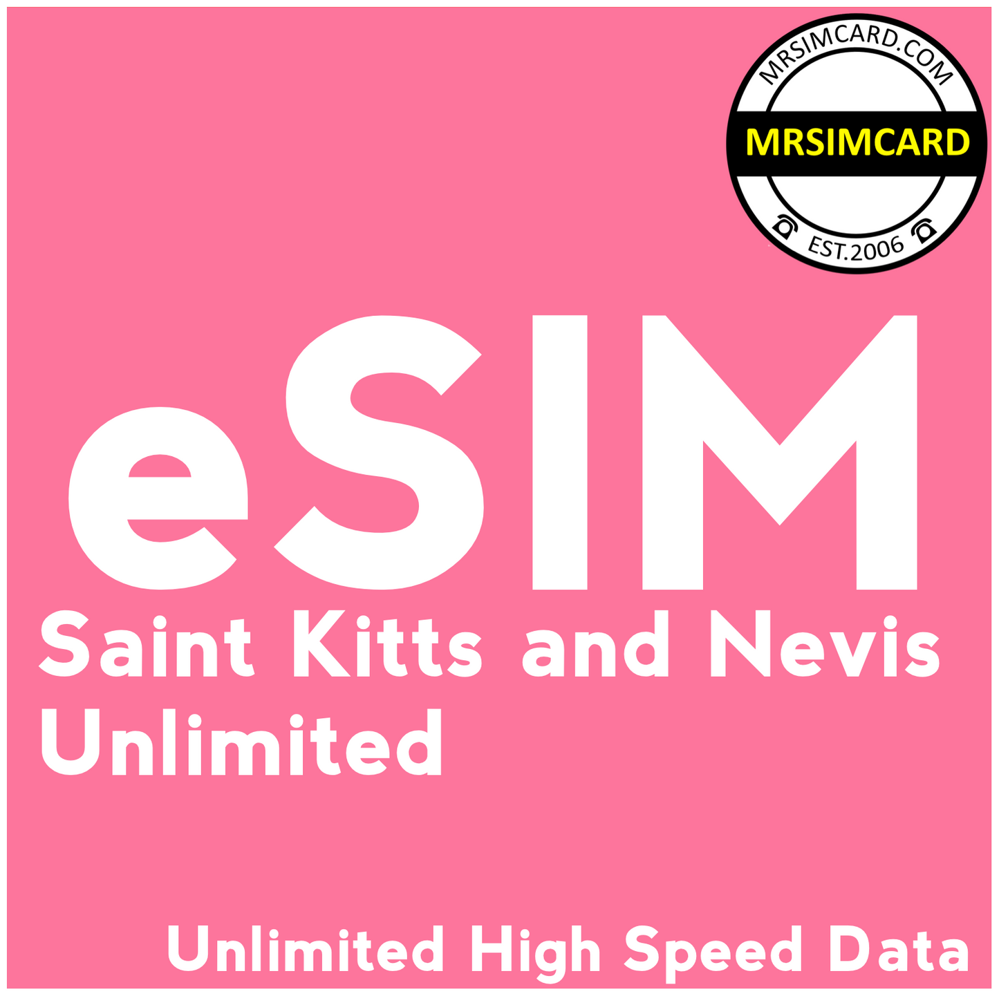 St. Kitts Unlimited Data Only eSIM
