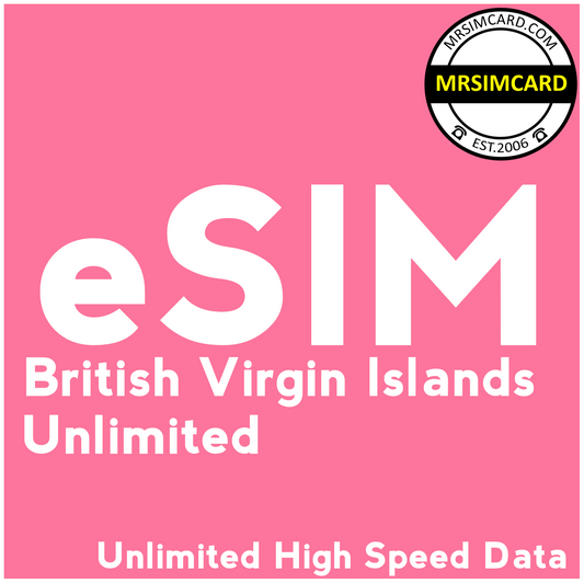 BVI Unlimited Data Only eSIM