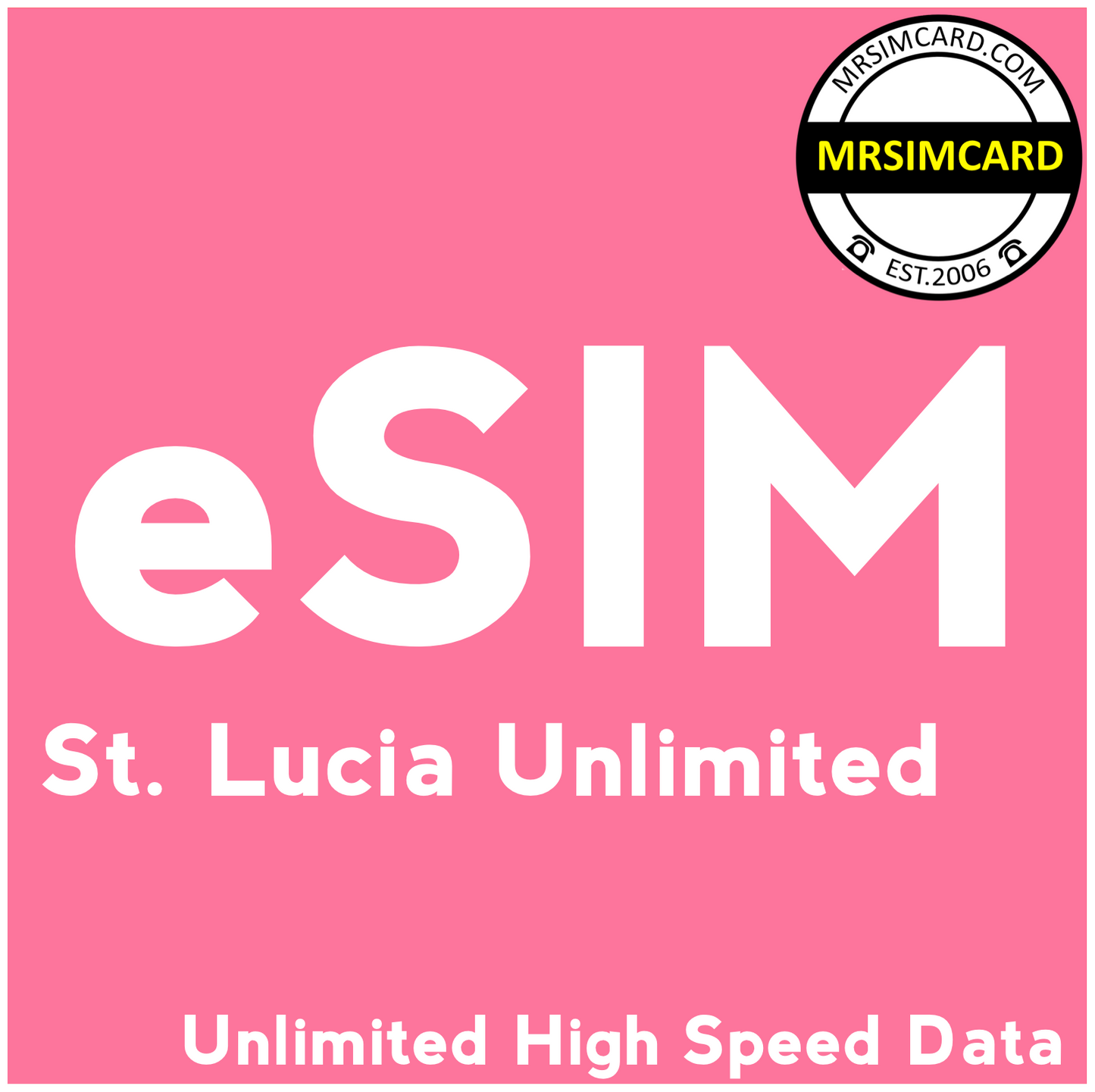 St. Lucia Unlimited Data Only eSIM