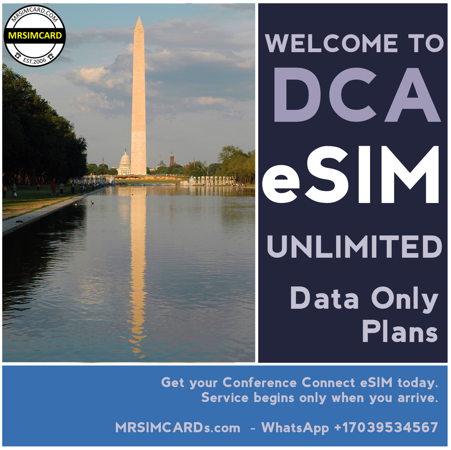 USA Conference Connect Unlimited Data Only eSim