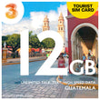 Guatemala Sim Card - 3UK - 12GB
