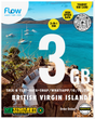 British Virgin Islands Sim - 7 day 3GB