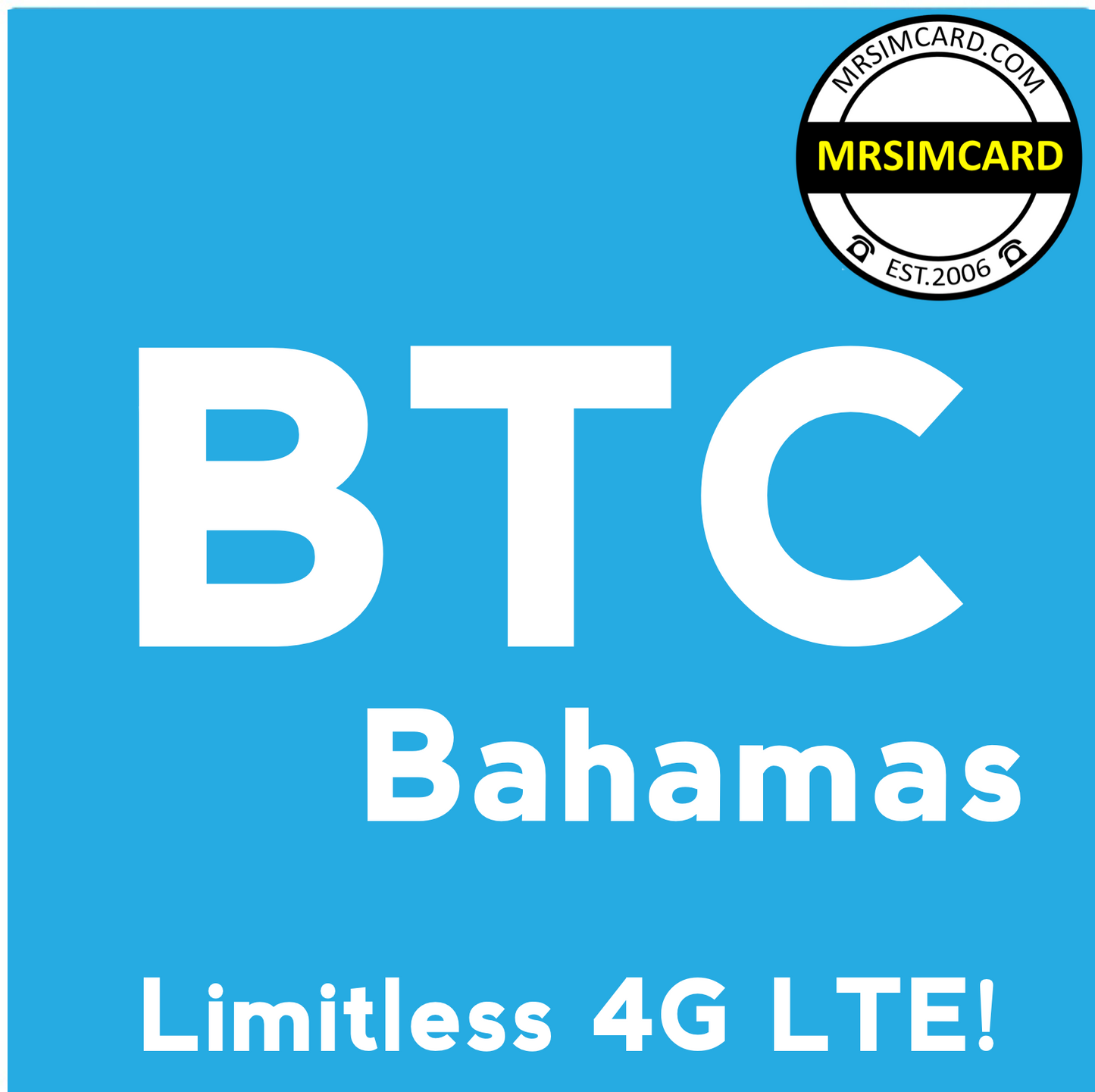 Bahamas BTC 7 Day Cruise eSIM 3GB