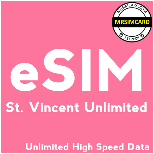 St. Vincent Unlimited Data Only eSIM