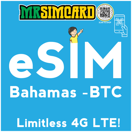 Bahamas BTC 7 Day Cruise eSIM 3GB
